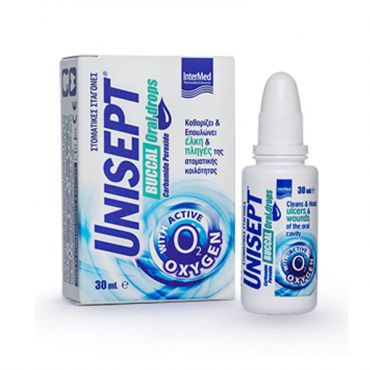 Intermed Unisept Buccal Oral Drops 30ml - Στοματική Υγιεινή στο Pharmeden.gr