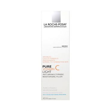 La Roche Posay Redermic Pure Vitamin C Light Anti Wrinkle Firming Moisturising Filler  40ml - Πρόσωπο στο Pharmeden.gr