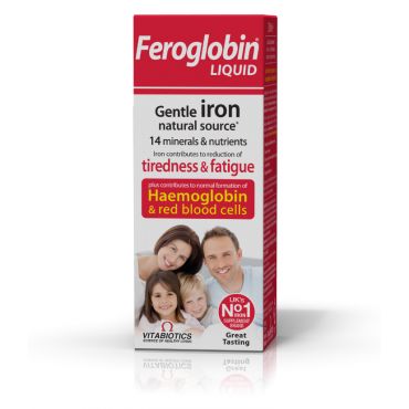 Vitabiotics Feroglobin B12 200ml - Συμπληρώματα Διατροφής στο Pharmeden.gr