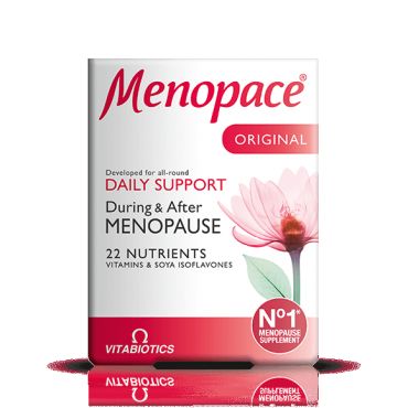 Vitabiotics Menopace Original Συμπληρωμα για την Εμμηνοπαυση 30 tabs - Βιταμίνες στο Pharmeden.gr