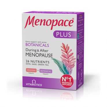 Vitabiotics Menopace Plus 56caps - Συμπληρώματα Διατροφής στο Pharmeden.gr