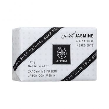 Apivita Natural Soap Jasmine 125gr - Σώμα στο Pharmeden.gr