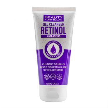 Beauty Formulas Retinol Gel Cleanser Anti-Ageing 150ml - Πρόσωπο στο Pharmeden.gr