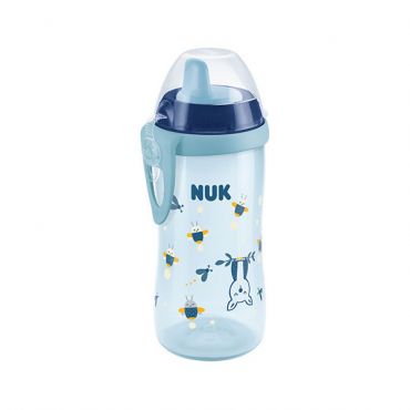 Nuk Παγουράκι Kiddy Cup Night με Ρύγχος Μπλε 12m+ 300ml - Αξεσουάρ για Μωρά στο Pharmeden.gr