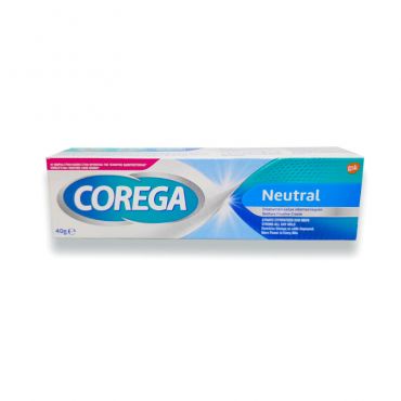 Corega Neutral Στερεωτική Κρέμα για Τεχνητές Οδοντοστοιχίες 40gr - Στοματική Υγιεινή στο Pharmeden.gr