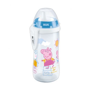 Nuk First Choice Kiddy Cup με Κλιπ 12m+ Peppa Pig 300ml - Αξεσουάρ για Μωρά στο Pharmeden.gr