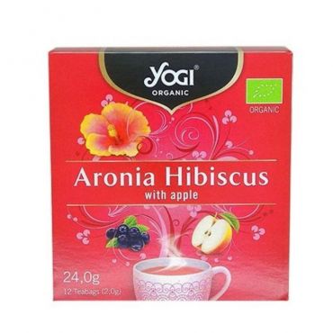Yogi Tea Aronia Hibiscus with Apple 12 Φακελάκια - Βιολογικά Προϊόντα στο Pharmeden.gr