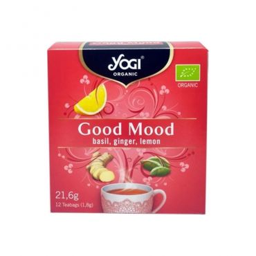 Yogi Tea Good Mood 12 Φακελάκια - Βιολογικά Προϊόντα στο Pharmeden.gr