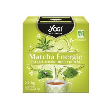 Yogi Tea Bio Matcha Energie 12 Φακελάκια - Βιολογικά Προϊόντα στο Pharmeden.gr