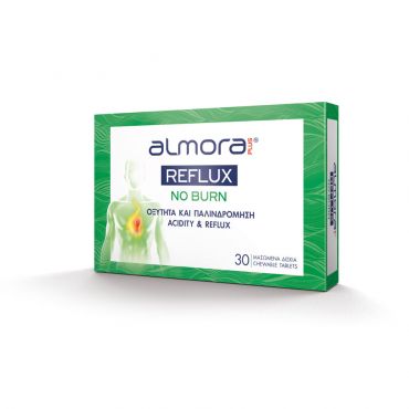 Almora Plus Reflux No Burn 30 chew tabs - Συμπληρώματα Διατροφής στο Pharmeden.gr