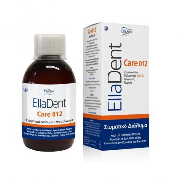 Elladent Care 012  Στοματικό Διάλυμα 250ml - Στοματική Υγιεινή στο Pharmeden.gr