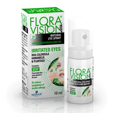 Novax Flora Vision Spray για Ερεθισμένα Μάτια 10ml - Διάφορα στο Pharmeden.gr