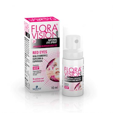 Novax Flora Vision Spray για Κόκκινα Μάτια 10ml - Διάφορα στο Pharmeden.gr
