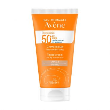 Avene Eau Thermale Tinted Cream for Dry Sensitive Cream Unifying 50ml - Αντηλιακά στο Pharmeden.gr