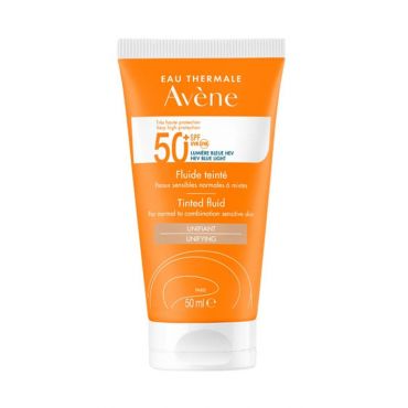 Avene Eau Thermale Tinted Fluide for Normal to Combination Sensitive Skin Unifying 50ml - Αντηλιακά στο Pharmeden.gr