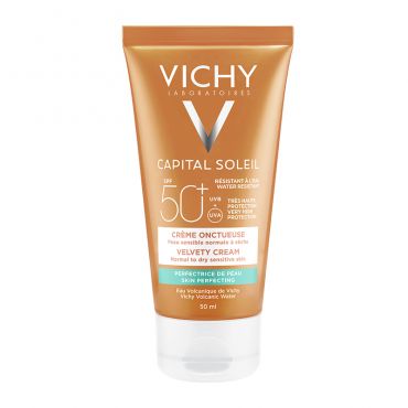Vichy Capital Soleil Spf50 Velvety Face Sun Cream 50ml - Αντηλιακά στο Pharmeden.gr