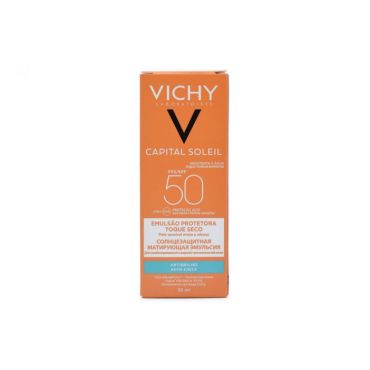 Vichy Ideal Soleil Spf50 Dry Touch Face Fluid 50ml - Αντηλιακά στο Pharmeden.gr