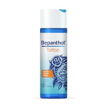 Bayer Bepanthol Tattoo Gentle Wash Απαλό Καθαριστικό για Δέρματα με Τατουάζ 200ml - Διάφορα στο Pharmeden.gr