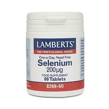 Lamberts Selenium (Yeast Free) 200mcg 60 tabs - Συμπληρώματα Διατροφής στο Pharmeden.gr