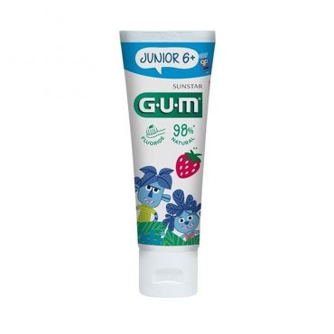 Gum Junior Παιδική Οδοντόκρεμα 6+ Ετών με Γεύση Φράουλα 50ml - Παιδιά στο Pharmeden.gr