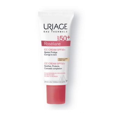 Uriage Roseliane CC Cream SPF50+ Light Tint 40ml - Πρόσωπο στο Pharmeden.gr