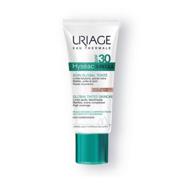 Uriage Hyseac 3 Regul Global Tinted Skin Care SPF30 40ml - Πρόσωπο στο Pharmeden.gr