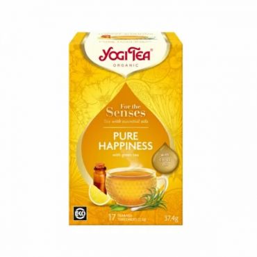 Yogi Tea Pure Happiness Bio 37.4g 17 φακελάκια - Βιολογικά Προϊόντα στο Pharmeden.gr