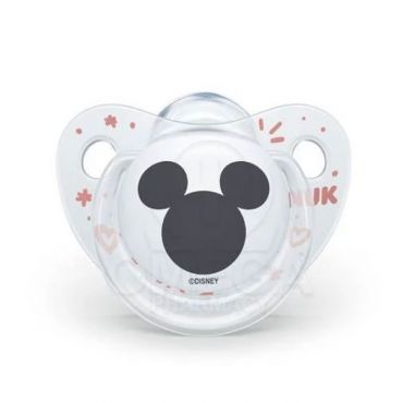 Nuk Trendline  Disney Mickey Πιπίλα Σιλικόνης Διάφανο 6-18m 1τεμ - Αξεσουάρ για Μωρά στο Pharmeden.gr