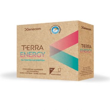 Genecom Terra Energy 14 φακελίσκοι των 6g - Συμπληρώματα Διατροφής στο Pharmeden.gr