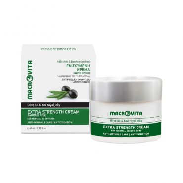 Macrovita Extra Strength Cream Κανονικά/Ξηρά 40ml - Πρόσωπο στο Pharmeden.gr