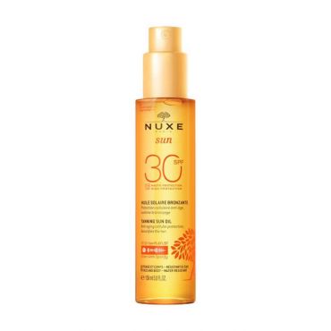 Nuxe Sun Tanning Oil Λάδι Μαυρίσματος για Προσωπο & Σωμα SPF 30 150ml - Αντηλιακά στο Pharmeden.gr