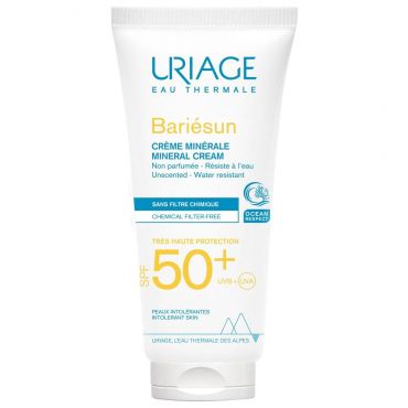 Uriage Bariesun SPF50+ Mineral Cream Unscented 100ml - Αντηλιακά στο Pharmeden.gr