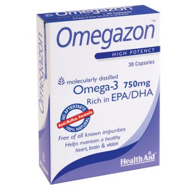 Health Aid Omegazone 30caps - Συμπληρώματα στο Pharmeden.gr