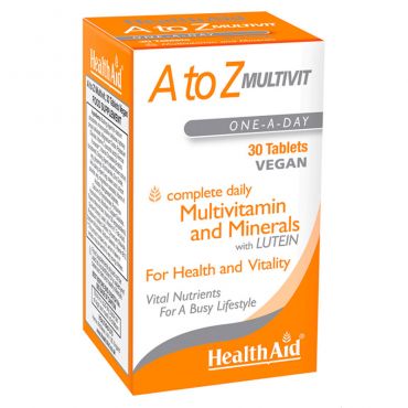 Health Aid A to Z Multivit 30 tabs - Βιταμίνες στο Pharmeden.gr