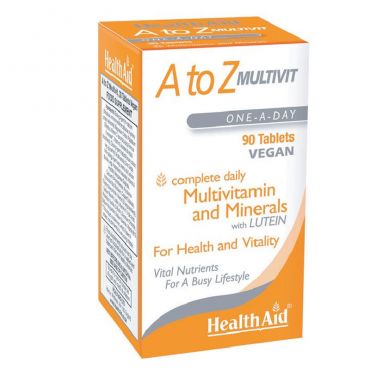 Health Aid A to Z Multivit 90tabs - Βιταμίνες στο Pharmeden.gr
