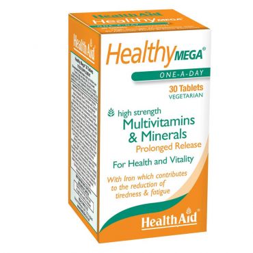 Health Aid Healthy Mega Multivitamins & Minerals Prolonged Release 30tabs - Βιταμίνες στο Pharmeden.gr