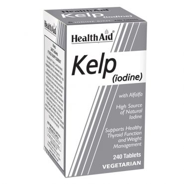Health Aid Kelp (lodine) 150mg 240tabs - Συμπληρώματα Διατροφής στο Pharmeden.gr
