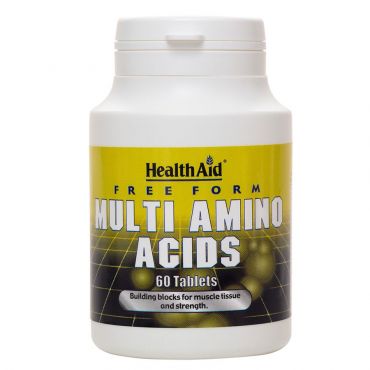 Health Aid Free Form Multi Amino Acids 60tabs - Συμπληρώματα Διατροφής στο Pharmeden.gr