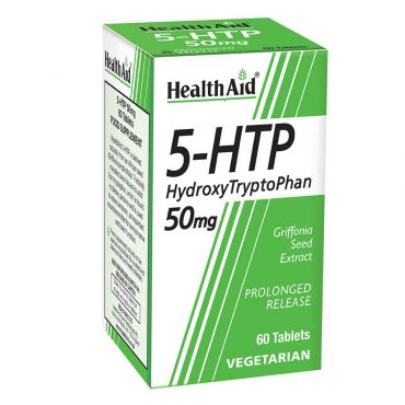 Health Aid 5 Hydroxytryptophan (5-HTP) 50mg 60tabs - Συμπληρώματα Διατροφής στο Pharmeden.gr