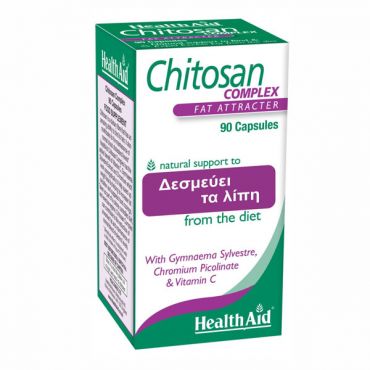 Health Aid Chitosan Complex 90caps - Συμπληρώματα Διατροφής στο Pharmeden.gr
