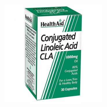 Health Aid Conjugated Linoleic Acid CLA 1000mg 30caps - Συμπληρώματα Διατροφής στο Pharmeden.gr