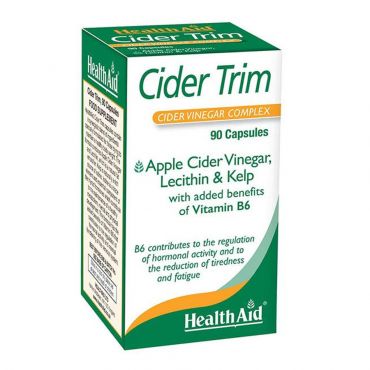 Health Aid Cider Trim (Cider Vinegar Complex) 90caps - Συμπληρώματα Διατροφής στο Pharmeden.gr