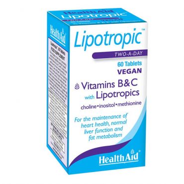 Health Aid Lipotropics with Vitamins B & C 60tabs - Συμπληρώματα Διατροφής στο Pharmeden.gr
