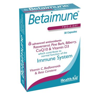 Health Aid Betaimune Antioxidant 30caps - Συμπληρώματα Διατροφής στο Pharmeden.gr