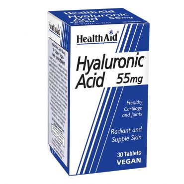 Health Aid Hyaluronic Acid 55mg 30 tabs - Συμπληρώματα Διατροφής στο Pharmeden.gr