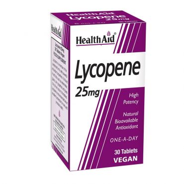 Health Aid Lycopene 25mg 30caps - Συμπληρώματα Διατροφής στο Pharmeden.gr