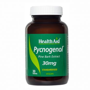 Health Aid Pycnogenol Extract 30mg 30 tabs - Συμπληρώματα Διατροφής στο Pharmeden.gr