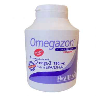 Health Aid Omegazon 750mg 120caps - Συμπληρώματα στο Pharmeden.gr