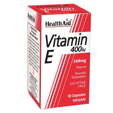 Health Aid Vitamin Ε 400iu 30caps - Βιταμίνες στο Pharmeden.gr
