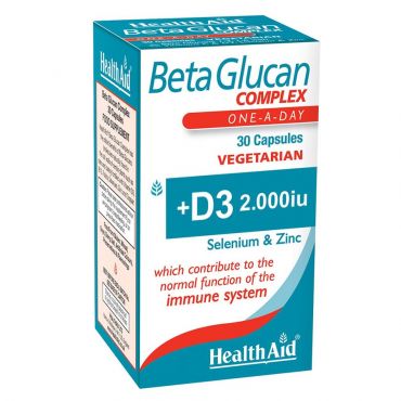 Health Aid Beta Glucan Complex 30caps - Συμπληρώματα Διατροφής στο Pharmeden.gr